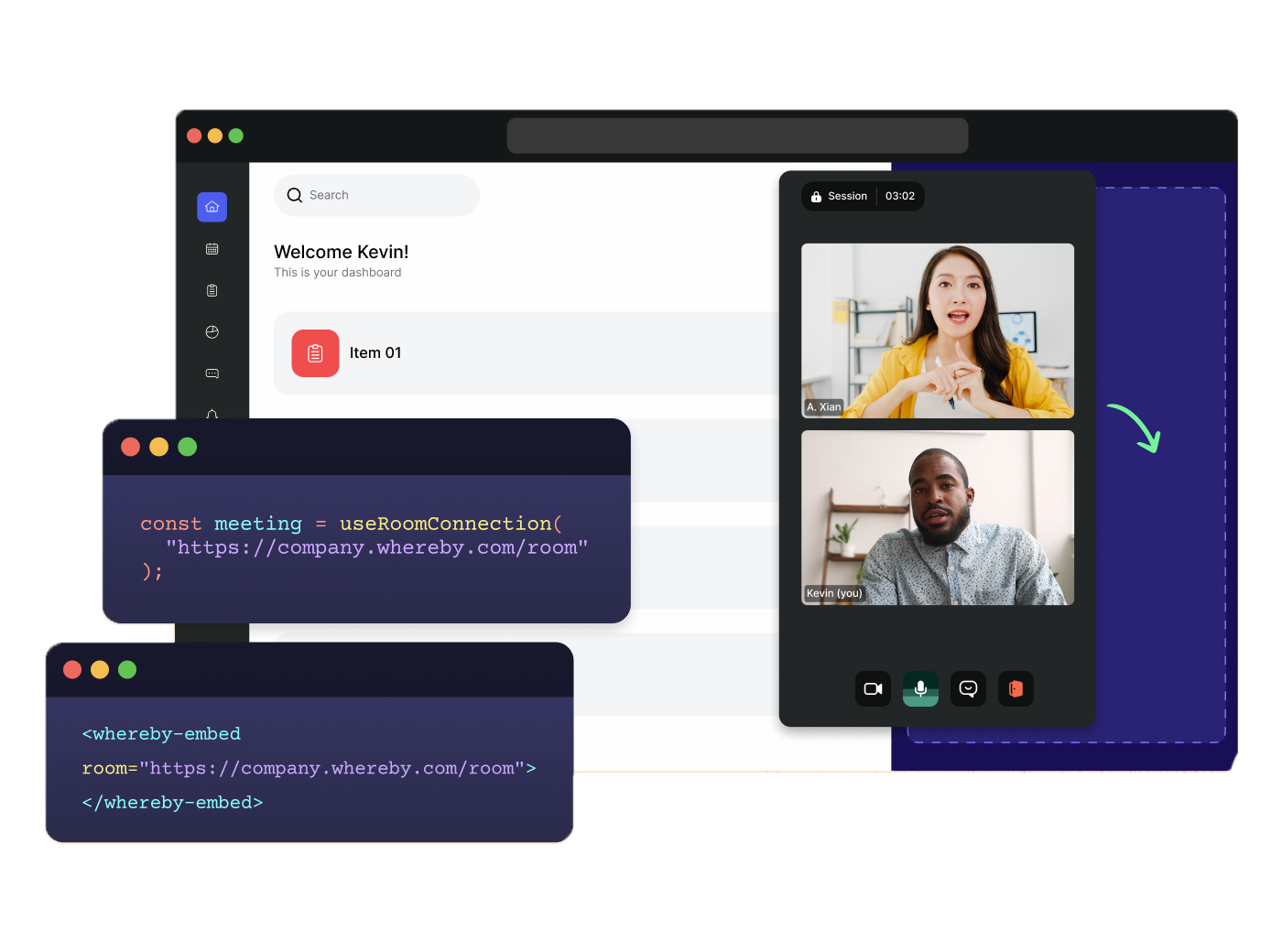 Doesn't join meetings demonstration